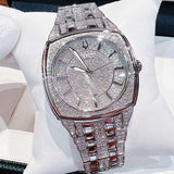  Shop Authentic Bulova Phantom Swarovski Crystal Pave Silver Dial Silver Steel Strap Watch for Men - 98B296 - Luxxuri