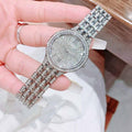  Shop Authentic Bulova Crystal Collection Silver Dial Silver Steel Strap Watch for Women - 96L243 - Luxxuri