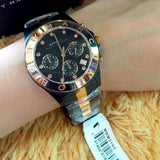  Shop Authentic Marc Jacobs Blade Chronograph Grey Dial Two Tone Steel Strap Watch for Women - MBM3180 - Luxxuri