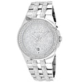  Shop Authentic Bulova Crystal Pave Silver Dial Silver Steel Strap Watch for Men - 96B235 - Luxxuri