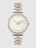  Shop Authentic Michael Kors Cinthia Mother of Pearl Dial Two Tone Steel Strap Watch For Women - MK3831 - Luxxuri