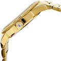 Bulova Multi Function Gold Dial Gold Steel Strap Watch for Women - 97N102
