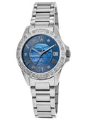  Shop Authentic Bulova Marine Star Blue Dial Silver Steel Strap Watch for Women - 96R215 - Luxxuri