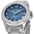  Shop Authentic Bulova Marine Star Blue Dial Silver Steel Strap Watch for Women - 96R215 - Luxxuri