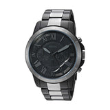  Shop Authentic Fossil Grant Chronograph Black Dial Two Tone Steel Strap Watch for Men - FS5269 - Luxxuri