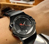  Shop Authentic Maserati Potenza 42mm Black Analog Dial Black Strap Watch For Men - R8853108003 - Luxxuri