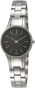  Shop Authentic Calvin Klein Simplicity Black Dial Silver Steel Strap Watch for Women - K4323130 - Luxxuri