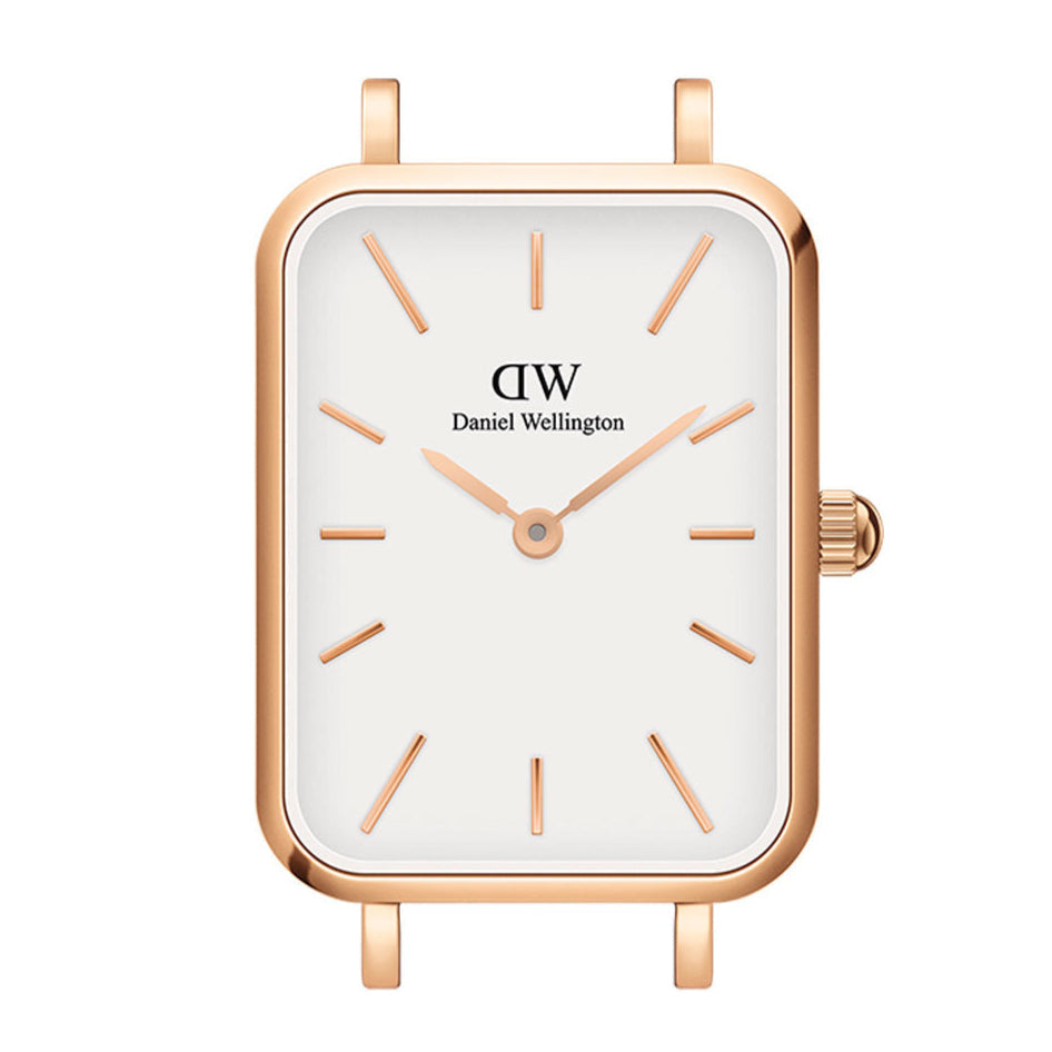  Shop Authentic Daniel Wellington Quadro Melrose White Dial Gold Mesh Strap Watch For Women - DW00100431 - Luxxuri