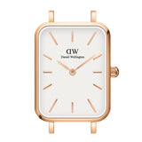  Shop Authentic Daniel Wellington Quadro Melrose White Dial Gold Mesh Strap Watch For Women - DW00100431 - Luxxuri