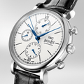  Shop Authentic IWC Portofino Chronograph White Dial Black Leather Strap Watch for Men - IW391024 - Luxxuri