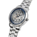  Shop Authentic Maserati Ricordo Automatic Skeleton Silver Dial Silver Steel Strap Watch For Men - R8823133005 - Luxxuri