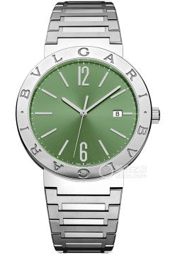  Shop Authentic Bvlgari Bvlgari Bvlgari Lady Green Dial Silver Steel Strap Watch for Women - BVLGARI103693 - Luxxuri