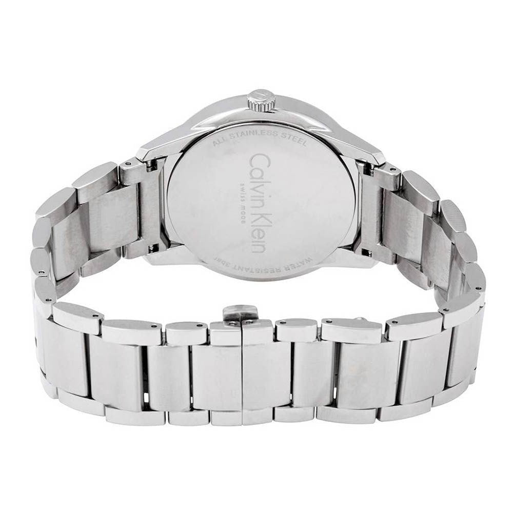  Shop Authentic Calvin Klein City Black Dial Silver Steel Strap Watch for Men - K7Q21141 - Luxxuri