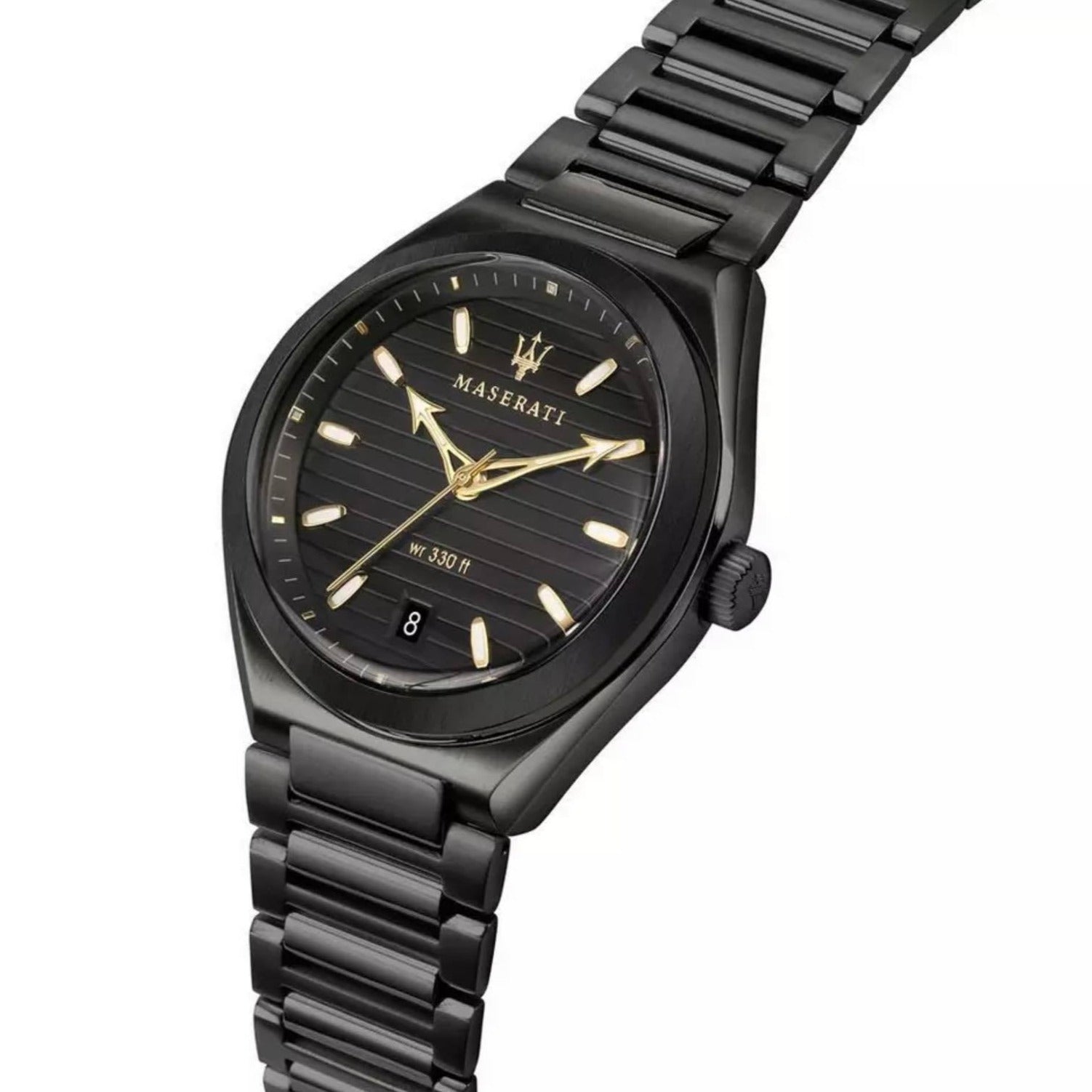  Shop Authentic Maserati Triconic Analog Black Dial Black Steel Strap Watch For Men - R8853139004 - Luxxuri