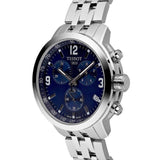  Shop Authentic Tissot PRC 200 Chronograph Blue Dial Silver Steel Strap Watch For Men - T055.417.11.047.00 - Luxxuri