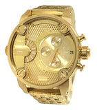  Shop Authentic Diesel Big Daddy Analog Gold Dial Gold Stainless Steel Watch For Men - DZ7287 - Luxxuri