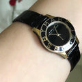  Shop Authentic Marc Jacobs Blade Black Dial Black Leather Strap Watch for Women - MBM1082 - Luxxuri