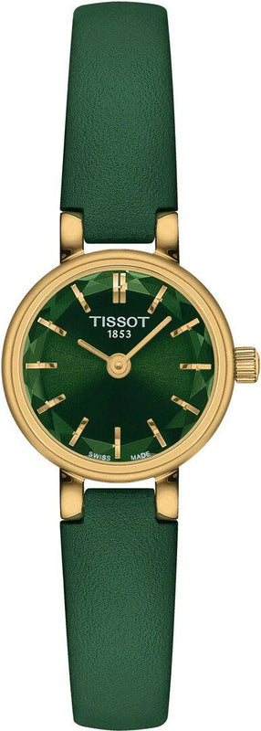  Shop Authentic Tissot Lovely Round Green Mother of Pearl Dial Green Leather Strap Watch for Women - T140.009.36.091.00 - Luxxuri