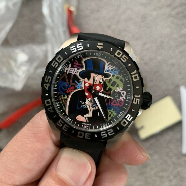  Shop Authentic Tag Heuer Formula 1 Alec Monopoly Black Dial Watch for Men - WAZ1117.FT8023 - Luxxuri