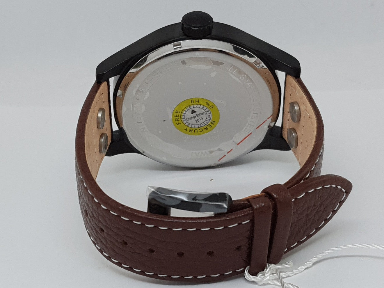  Shop Authentic Hugo Boss Aeroliner Maxx Black Dial Brown Leather Strap Watch For Men - 1513079 - Luxxuri