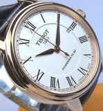  Shop Authentic Tissot T Classic Carson Powermatic 80 White Dial Brown Leather Strap Watch for Men - T085.407.36.013.00 - Luxxuri