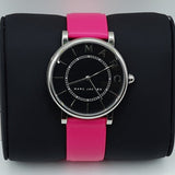  Shop Authentic Marc Jacobs Roxy Black Dial Pink Leather Strap Watch for Women - MJ1535 - Luxxuri