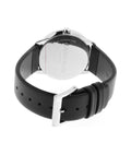 Shop Authentic Calvin Klein Minimal Silver Dial Black Leather Strap Watch for Men - K3M211CY - Luxxuri