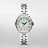  Shop Authentic Marc Jacobs Betty Mother of Pearl White Dial Silver Steel Strap Watch for Women - MJ3510 - Luxxuri