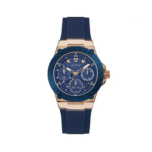  Shop Authentic Guess Zena Blue Dial Blue Silicone Strap Watch For Women - W1094L2 - Luxxuri