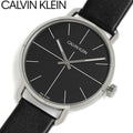 Shop Authentic Calvin Klein Evan Black Dial Black Leather Strap Watch for Men - K7B211CZ - Luxxuri