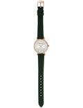  Shop Authentic Emporio Armani Pro Planet Analog Silver Dial Green Leather Strap Watch For Women - AR11517 - Luxxuri