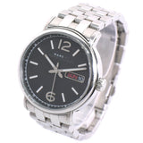  Shop Authentic Marc Jacobs Fergus Black Dial Silver Steel Strap Watch for Men - MBM5075 - Luxxuri