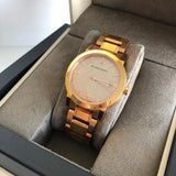  Shop Authentic Burberry The City Rose Gold Dial Rose Gold Steel Strap Watch for Women - BU9034 - Luxxuri