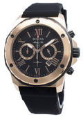  Shop Authentic Bulova Marine Star Chronograph Black Dial Black Rubber Strap Watch for Men - 98B104 - Luxxuri