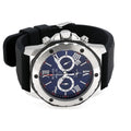  Shop Authentic Bulova Marine Star Blue Dial Black Silicone Strap Watch for Men - 98B258 - Luxxuri