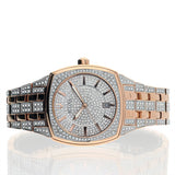  Shop Authentic Bulova Phantom Crystal Silver Dial Two Tone Steel Strap Watch for Men - 98B324 - Luxxuri