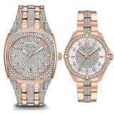  Shop Authentic Bulova Phantom Crystal Silver Dial Two Tone Steel Strap Watch for Men - 98B324 - Luxxuri