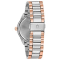  Shop Authentic Bulova Crystal Collection Silver Dial Two Tone Steel Strap Watch for Women - 98N100 - Luxxuri