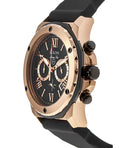 Shop Authentic Bulova Marine Star Chronograph Black Dial Black Rubber Strap Watch for Men - 98B104 - Luxxuri