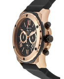  Shop Authentic Bulova Marine Star Chronograph Black Dial Black Rubber Strap Watch for Men - 98B104 - Luxxuri