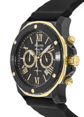  Shop Authentic Bulova Marine Star Chronograph Black Dial Black Rubber Strap Watch for Men - 98B278 - Luxxuri