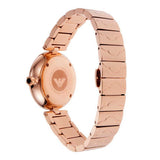  Shop Authentic Emporio Armani Mother of Pearl Dial Rose Gold Steel Strap Watch For Women - AR11236 - Luxxuri
