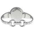  Shop Authentic Gucci Guccissima Diamonds Mother of Pearl Dial Silver Steel Strap Watch For Women - YA134303 - Luxxuri