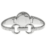  Shop Authentic Gucci Guccissima Quartz Silver Dial Silver Steel Strap Watch For Women - YA134502 - Luxxuri