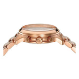  Shop Authentic Michael Kors Runway Chronograph Rose Gold Dial Rose Gold Steel Strap Watch For Women - MK7324 - Luxxuri