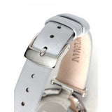  Shop Authentic Emporio Armani White Dial Light Blue Leather Strap Watch For Women - AR11002 - Luxxuri