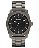  Shop Authentic Fossil Machine Chronograph Black Dial Grey Steel Strap Watch for Men - FS4774 - Luxxuri