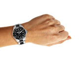  Shop Authentic Tag Heuer Aquaracer Quartz Black Dial Two Tone Steel Strap Watch for Women - WAY131C.BA0913 - Luxxuri