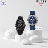  Shop Authentic Guess Commander Black Dial Black Rubber Strap Watch for Men - GW0211G3 - Luxxuri