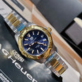  Shop Authentic Tag Heuer Aquaracer Calibre 5 Blue Dial Two Tone Steel Strap Watch for Women - WBD2120.BB0930 - Luxxuri